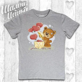 Прикольные футболки: Ведмедик 8